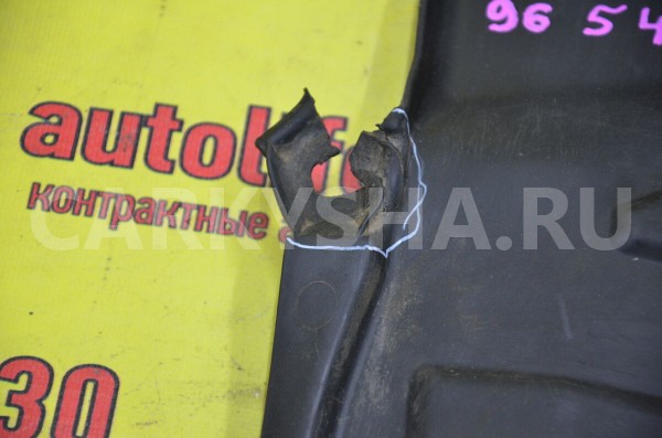 Пыльник двигателя боковой правый Chevrolet Lacetti 