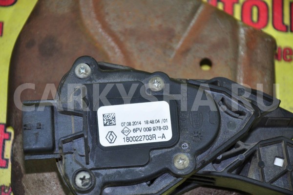 Педаль газа Renault Logan 