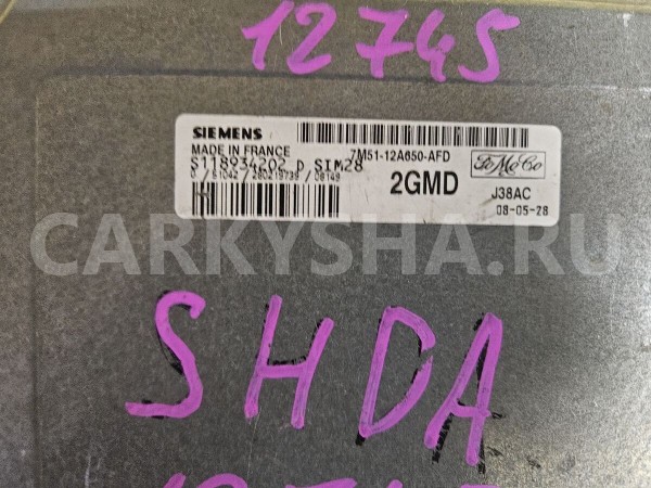 Блок управления двигателем Ford Focus 