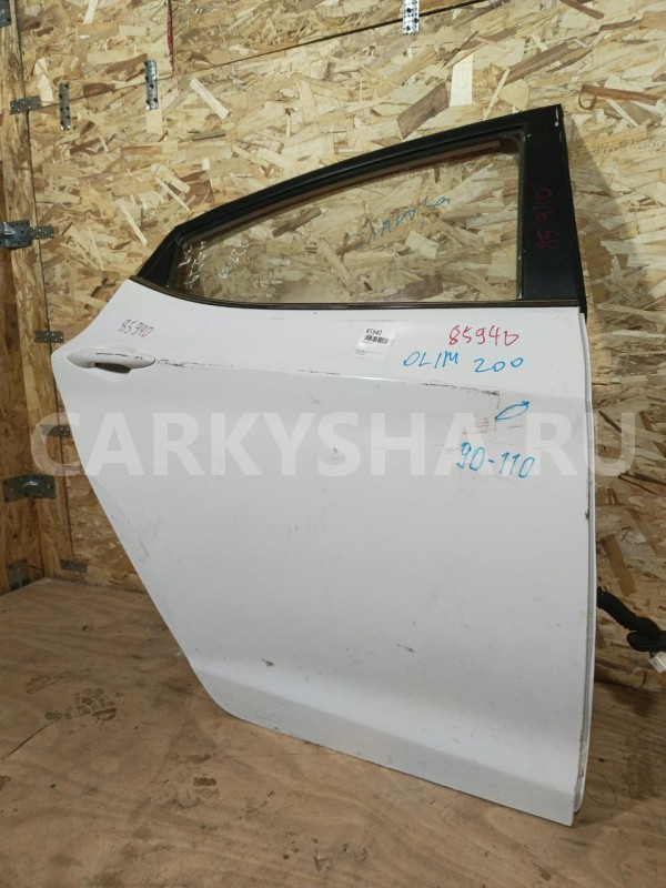 Дверь Hyundai Elantra 2010-2016 770043X001 5, задняя правая Hyundai Elantra 