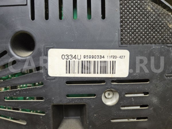 Панель приборов Chevrolet Cruze 