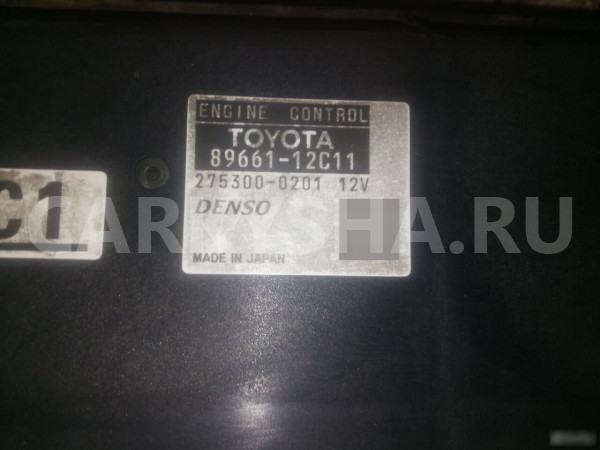 Блок управления двигателяToyota Auris тойота аурис Toyota Auris оригинальный номер 89661-12C11