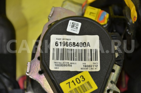 Ремень безопасности с пиропатроном Chevrolet Orlando 