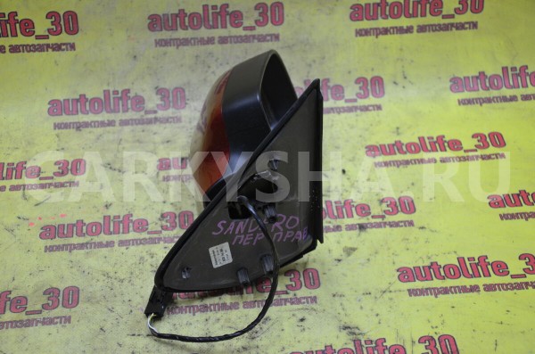 Зеркало правое электрическое Renault Sandero 