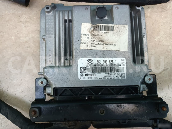Блок управления двигателем Фольксваген Тигуан Volk Volkswagen Tiguan оригинальный номер 06J906026T 06J971595E